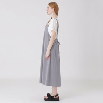 ハイカウントシルケットポンチエプロンドレス×Ｔシャツセット（５５Ｊ２１１７７＿＿）