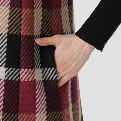 クレストブリッジチェックロービングツイードジャンパードレス（５５Ｊ２１２９０＿＿）