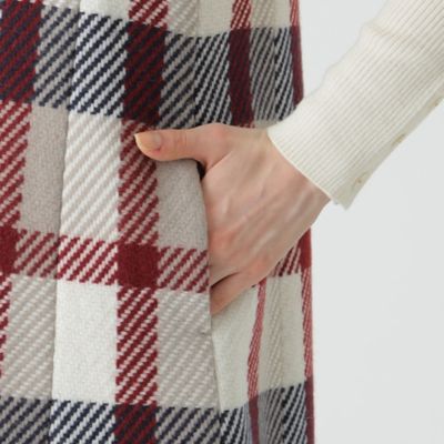 クレストブリッジチェックロービングツイードジャンパードレス（５５Ｊ２１２９０＿＿）