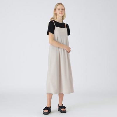 ＜BLUE LABEL CRESTBRIDGE (Women)＞コンパクトシルケットポンチエプロンドレスＴシャツセットアップ（５５Ｊ２６２３１＿＿）