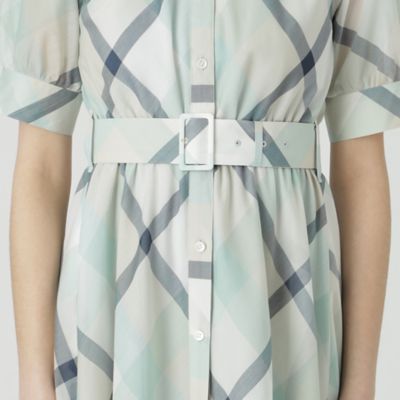 ≪１０％ＯＦＦ対象外≫【一部店舗限定】クレストブリッジチェックシアーポプリンドレス（５５Ｊ３０５６４＿＿）