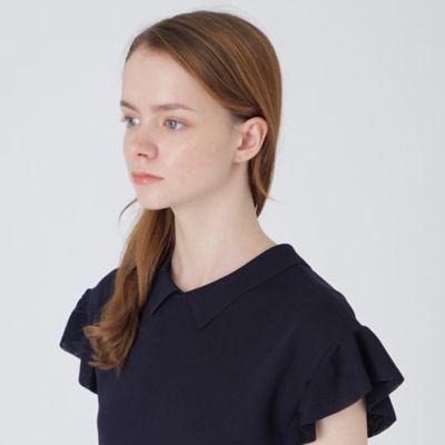 【美人百花コラボ】クレストブリッジチェックソフティーボイルニットコンビドレス（５５Ｊ４５１９９＿＿）