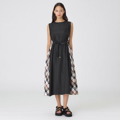 ＜BLUE LABEL CRESTBRIDGE (Women)＞【一部店舗限定】ドライブロードマキシドレス（５５Ｊ４８３４４＿＿）