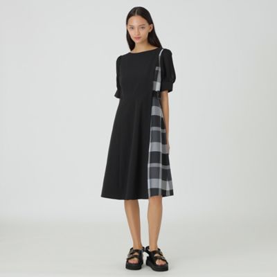 ＜BLUE LABEL CRESTBRIDGE (Women)＞ライトウェザーコットンライクドレス（５５Ｊ４９３５８＿＿）