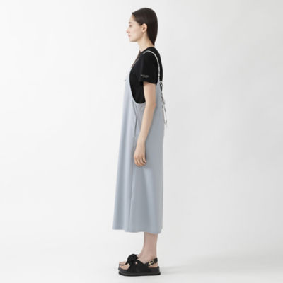 ハイカウントシルケットポンチセットアップエプロンドレス（５５Ｊ５７７５０＿＿） | BLUE LABEL CRESTBRIDGE  (Women)/ブルーレーベル・クレストブリッジ | 三越伊勢丹オンラインストア・通販【公式】