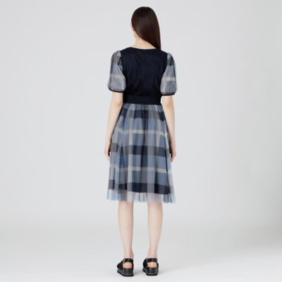 ブルーレーベルクレストブリッジ パーシャルチェックスムース