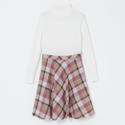 クレストブリッジチェックハーフループツイードニットコンビワンピース ５５ｊ８０６５０ 三越伊勢丹オンラインストア 公式