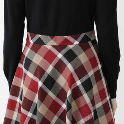 クレストブリッジチェックハーフループツイードニットコンビワンピース ５５ｊ８０６５０ 三越伊勢丹オンラインストア 公式