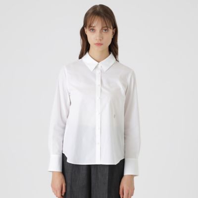 ソリッドブロードリボンタイ付きシャツ（55M05618＿＿