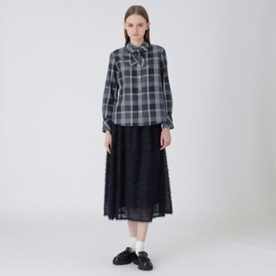 クレストブリッジチェックハーフスパンツイルシャツ