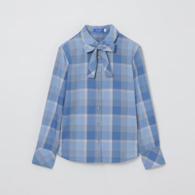 クレストブリッジチェックハーフスパンツイルシャツ