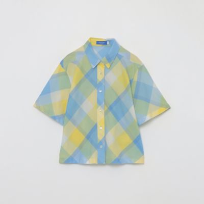 値下げ！新品ブルーレーベルチェックカラミクロスシャツ36 楽天市場】【SALE／20%OFF】クレストブリッジチェックカラミ