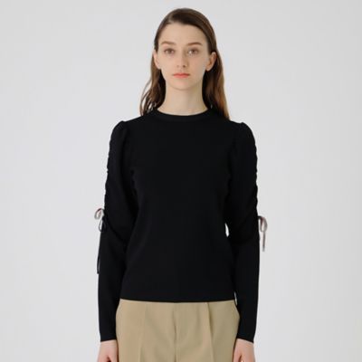 ＜BLUE LABEL CRESTBRIDGE (Women)＞マトンスリーブニット（５５Ｎ０１１０３＿＿）