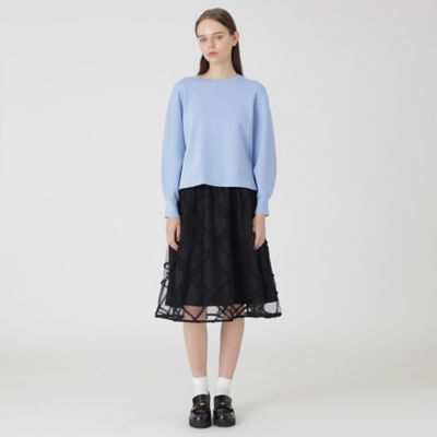 コットンポリエステルスムースニットプルオーバー（５５Ｎ０１５１１＿＿）