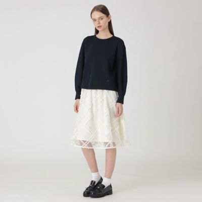 コットンポリエステルスムースニットプルオーバー（５５Ｎ０１５１１＿＿）