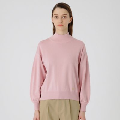 ＜BLUE LABEL CRESTBRIDGE (Women)＞コットンシルクニット（５５Ｎ０３１０８＿＿）