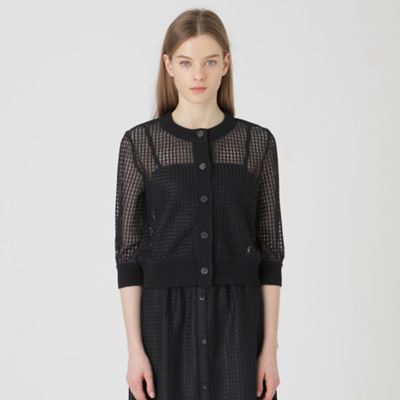 メッシュレースカーディガン（５５Ｎ０６５３６＿＿）