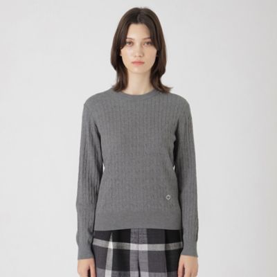 レーヨンストレッチケーブルニット（５５Ｎ０６６３６＿＿）