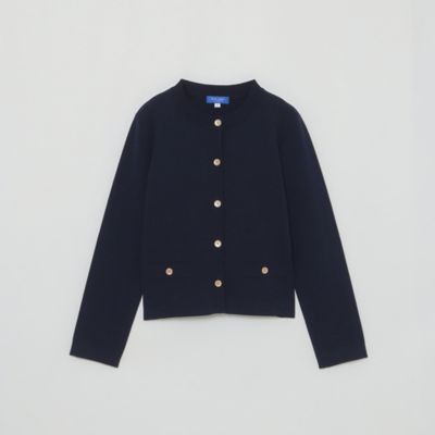ハイツイストコットンミラノリブカーディガン（５５Ｎ０７１４７＿＿）