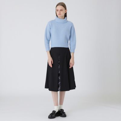 両畦ニットプルオーバー（55N11440＿＿） | BLUE LABEL