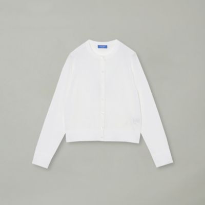 クールファインニットクルーネックカーディガン（５５Ｎ１１５５１＿＿）