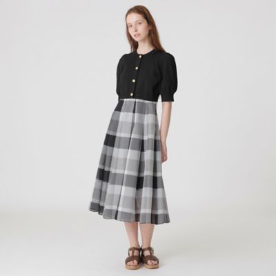 【美人百花コラボ】ショートカーディガン　ブルーレーベルクレストブリッジ BLUE LABEL CRESTBRIDGE カーディガン 「美人百花コラボ