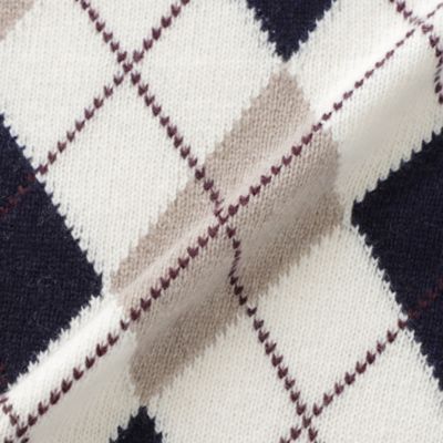 【ＷＥＢ限定】フロントアーガイルニット（５５Ｎ２０２１８＿＿）