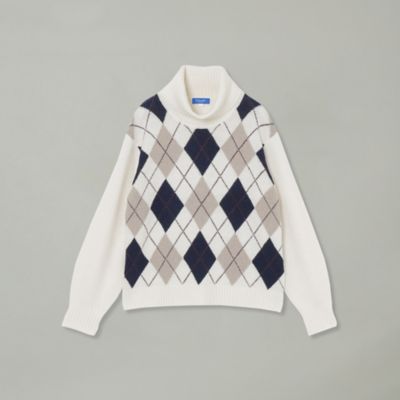 【ＷＥＢ限定】フロントアーガイルニット（５５Ｎ２０２１８＿＿）