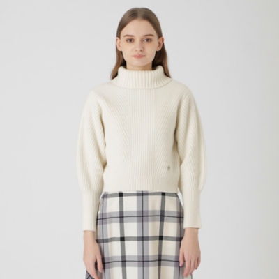 ＜BLUE LABEL CRESTBRIDGE (Women)＞【店舗限定】カシミヤシルクウールニットプルオーバー（５５Ｎ２８４８０＿＿）