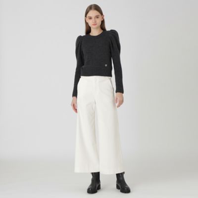 店舗限定】カシミヤシルクウールマトンスリーブニットプルオーバー