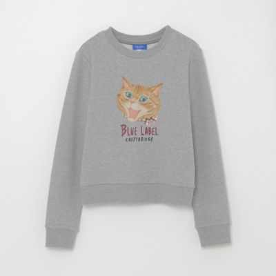 コンパクトキャット裏毛プルオーバー（55P01512＿＿） | BLUE