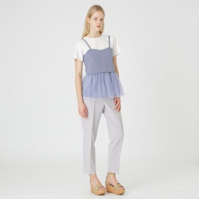 BLUE LABEL ブルーレーベル ニット ビスチェ BLUE LABEL CRESTBRIDGE（ブルーレーベルクレストブリッジ）の