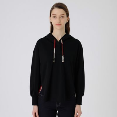 ＜BLUE LABEL CRESTBRIDGE (Women)＞裏毛パーカー（５５Ｐ０３１１４＿＿）