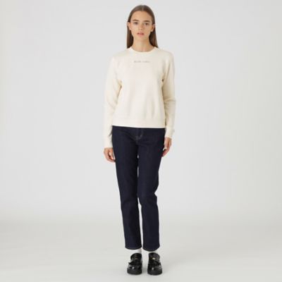 ブルーレーベル　BLUE LABEL CRESTBRIDGE スウェット ブルーレーベルクレストブリッジ スウェットワンピース 紺
