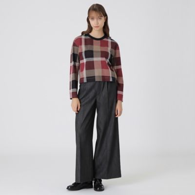 BLUE LABEL CRESTBRIDGE プルオーバーカットソー　チェック BLUE LABEL CRESTBRIDGE プルオーバーカットソー チェック