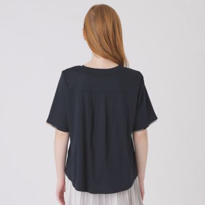【Ｂｌｕｅ　Ｌａｂ：ＥＺＵＭｉ】クールコットンスムースカットソー（５５Ｐ０８１５６＿＿）