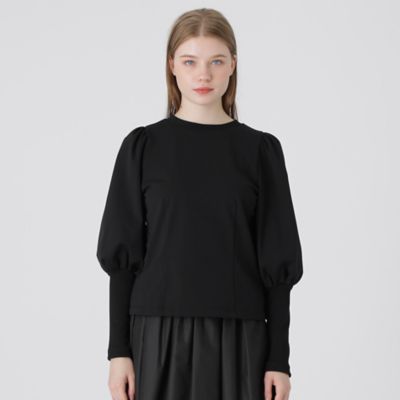 ブルーレーベルクレストブリッジ　トップス コンパクトクリアーポンチレイヤードライクトップス（Tシャツ