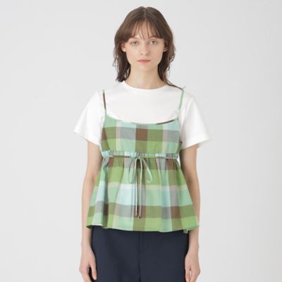 今期　ブルーレーベルクレストブリッジ　ビスチェセットトップス　ビスチェ&Tシャツ ビスチェセットトップス（55P11545＿＿） | BLUE LABEL