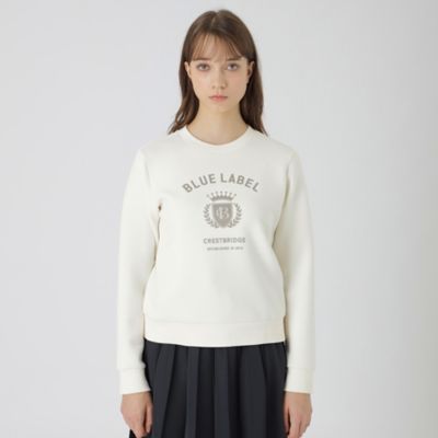 ＜BLUE LABEL CRESTBRIDGE (Women)＞カレッジロゴプルオーバー（５５Ｐ１１６３２＿＿）