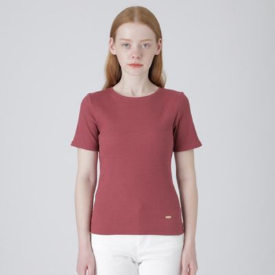 ＜BLUE LABEL CRESTBRIDGE (Women)＞シルキーテレコカットソー（５５Ｐ１６１８３＿＿）