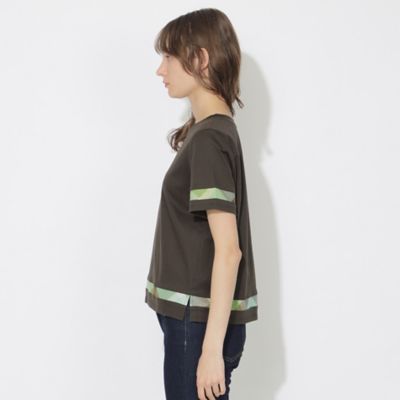 【ＷＥＢ限定】バイオシルケットスムースチェックラインＴシャツ（５５Ｐ１７５７０＿＿）