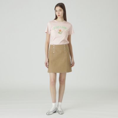 極美品❗️BLUE LABEL CRESTBRIDGE キュロットスカート　ピンク セール】クレストブリッジチェックライトクロッシングツイル