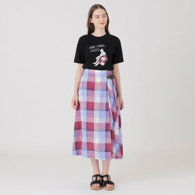 星陽子コラボ】ピマコットンプレーティング天竺イラストTシャツ