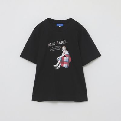 星陽子コラボ】ピマコットンプレーティング天竺イラストTシャツ