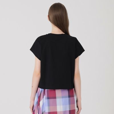 【星陽子コラボ】ピマコットンプレーティング天竺ロゴイラストＴシャツ（５５Ｐ２２６７８＿＿）