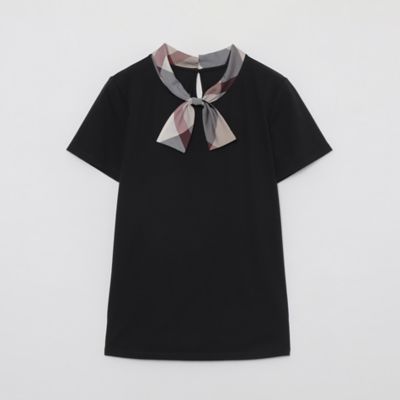 ピマコットンプレーティング天竺ボウタイＴシャツ（５５Ｐ２６３１７＿＿）