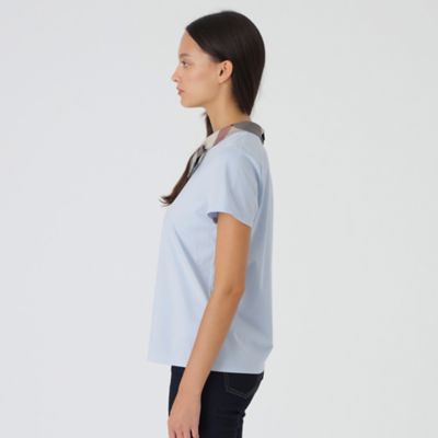 ピマコットンプレーティング天竺ボウタイＴシャツ（５５Ｐ２６３１７＿＿）