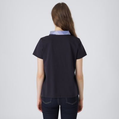 プレーティングシルケット天竺クレストブリッジチェックボウタイ