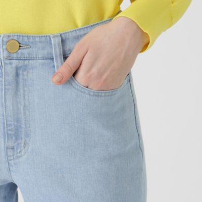 ストレッチデニムストレートパンツ（５５Ｒ０１５１４＿＿）