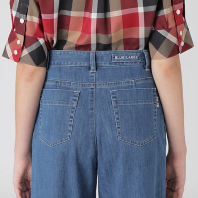 BLUE LABEL CRESTBRIDGE ワイドパンツ 新品タグ付き ライトデニムワイドパンツ（55R01604＿＿） | BLUE